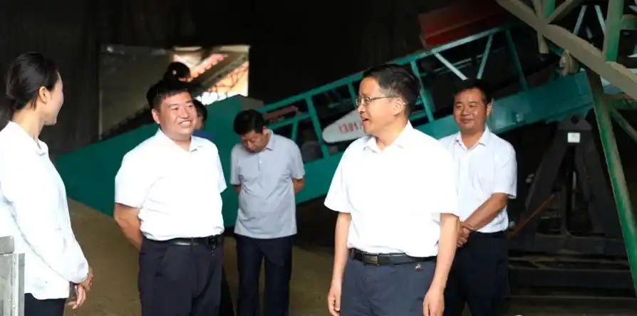 河南兰考县委书记陈维忠带队调研指导涉农重点项目建设工作