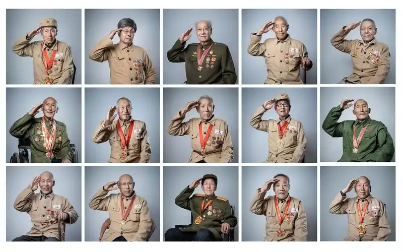 95后摄影师为抗美援朝老兵拍肖像:不断认识,告别