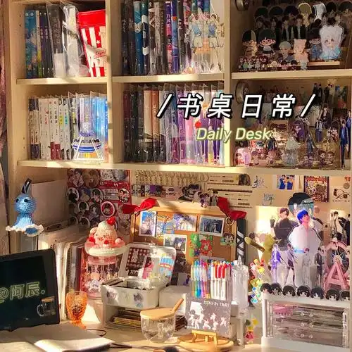 哈哈哈#晒晒我的桌面  #书桌日常  #tnt  #原耽女孩鸭