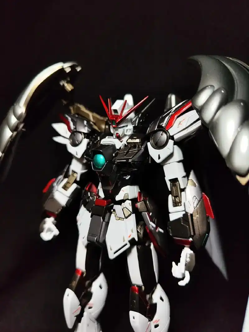 mg卡版飞翼零式改,改色分享低价接代工.名称:mg卡版飞翼零 - 抖音