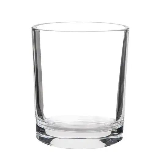 家用玻璃杯子6只装加厚耐热喝水杯无铅透明茶杯水杯套装