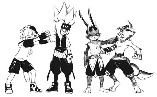 凹凸世界格瑞金巨兵长城传小野芦芦冰流双厨狂喜绘画金瑞野冰热度(174