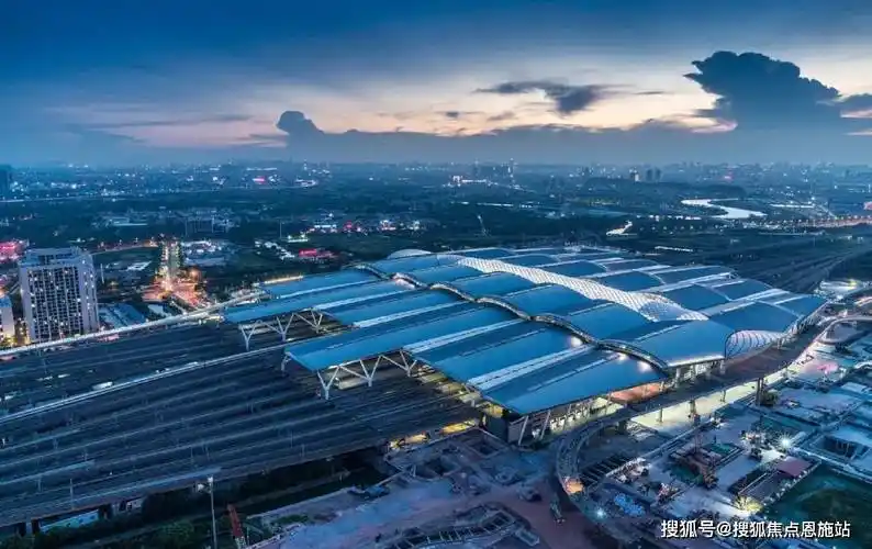 商务区初现蓝图,会展中心选址落定全面实现虹桥火车站,机场二号航站楼