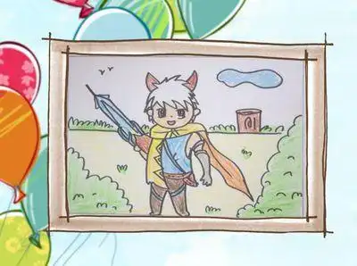 静谧之眼百里守约简笔画视频