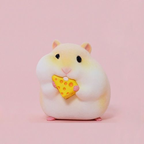 迪士尼(disney)网红吃货小仓鼠 树脂可爱萌宠车载桌面摆件 生日礼物肓