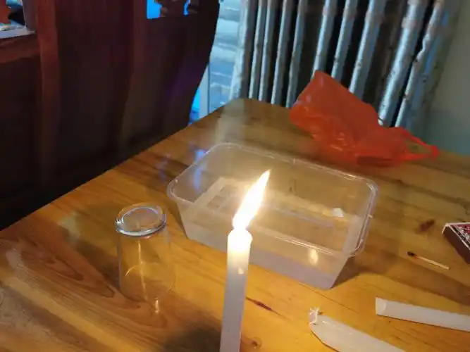 蜡烛燃烧实验