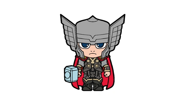 雷神的简单画法