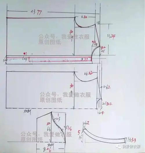 男立领宽松唐装短袖裁图,简单易懂,喜欢的收藏_裁剪