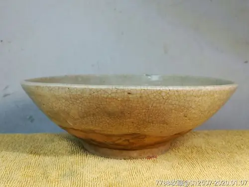 宋代墨书款青白釉碗