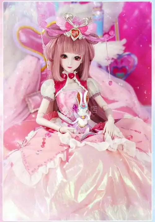 七夕情人节礼物 新款叶罗丽娃娃第九季情公主大号60厘米冰公主灵公主