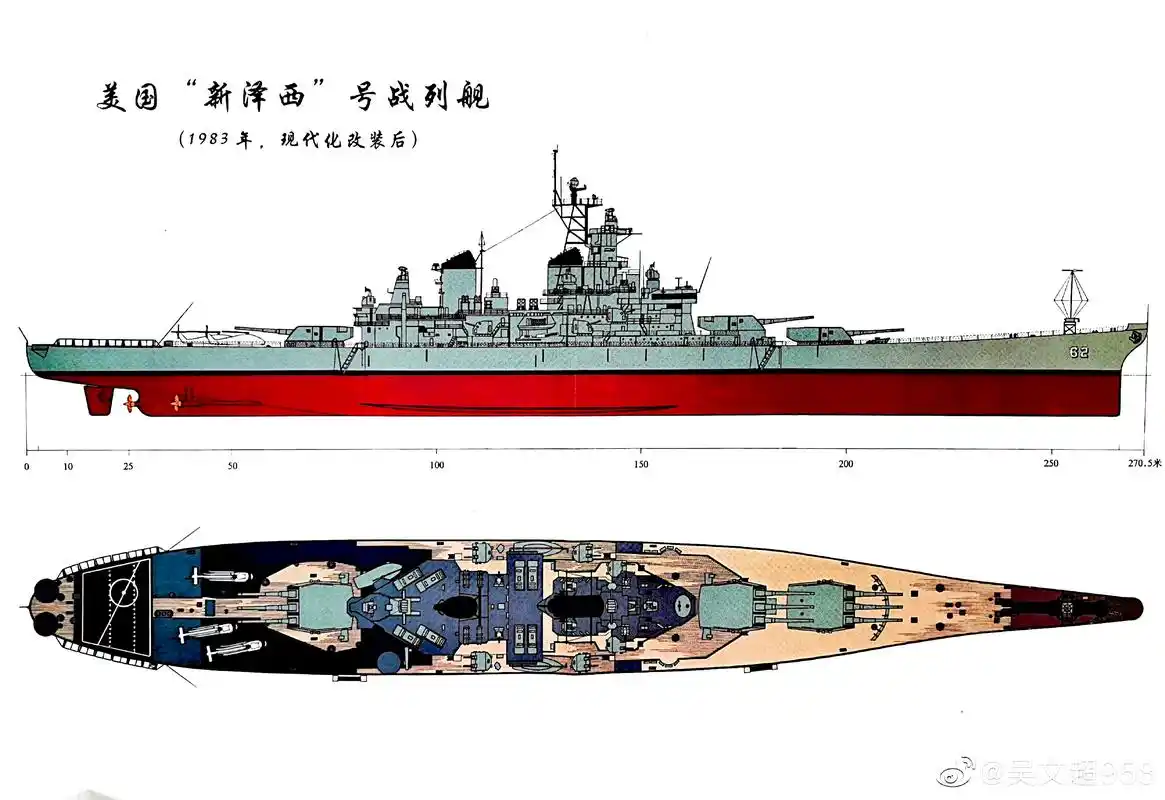 舰船欣赏:美国海军 依阿华级战列舰