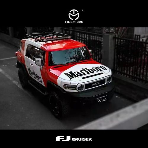 壹号站台|timemicro丰田fj尼桑gtr50万宝路涂装合金收藏汽车模型