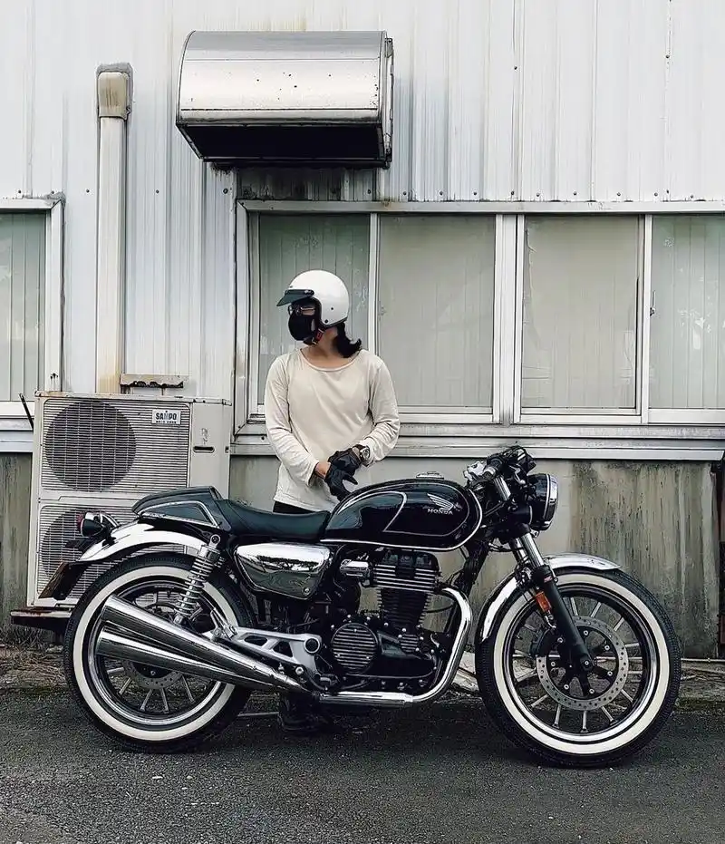 复古honda cb350 复古机车 复古摩托 摩托车
