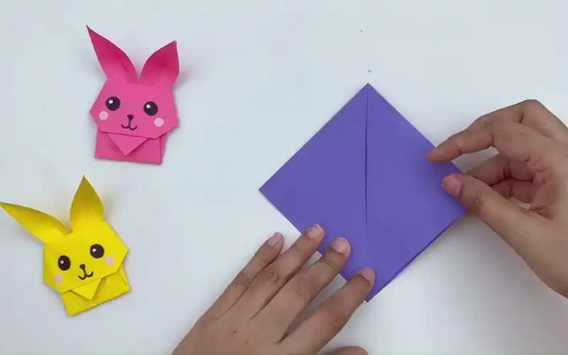 【一起来做手工 - 折纸/剪纸】小兔子!