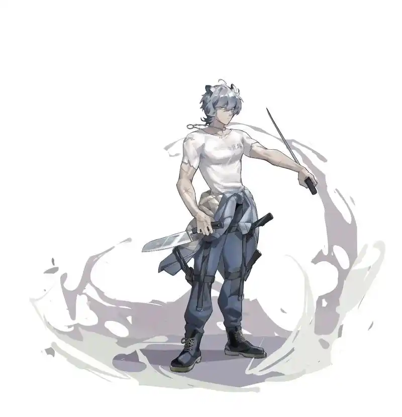 囤了一顿时间的新旧立绘(#绘画 #板绘 #立绘 #明日方舟  - 抖音