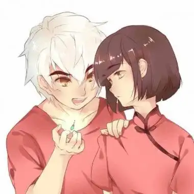 大鱼海棠情侣头像高清两张大鱼海棠图片湫与椿cp头像