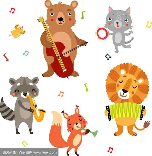 动物会演奏乐器
