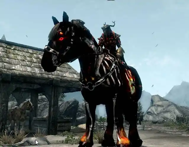 找了大半天都没有发现一批帅气的地狱马,先发一匹上来,顺道求福!