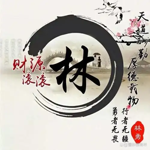 2024你的微信头像改换了,超赞姓氏头像66张,不要错过!