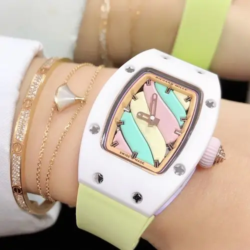 【女款红唇】richard mille理查德米勒(里查德米尔) rm007-03蓝色陶瓷