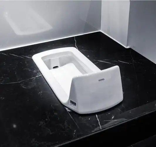 toto蹲便器大便器大便池带前挡板cw7rbfvb公共厕所蹲坑定制格亚昌cw7