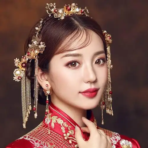 新娘古装发型图片教程古装新娘发型如何打造