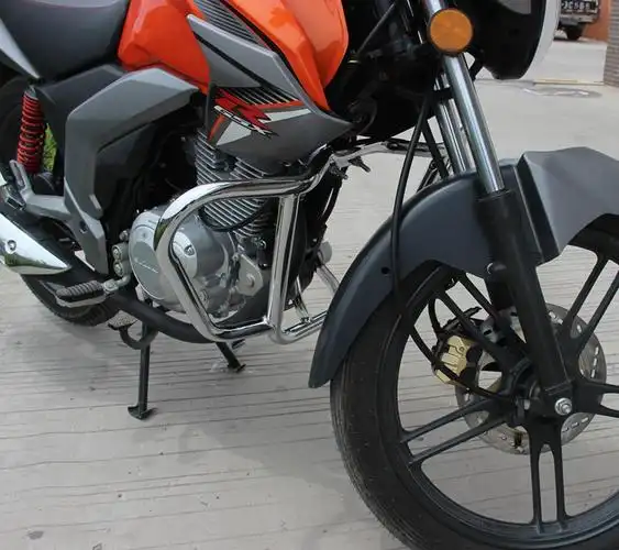 适用于铃木gsx125外星人防摔杠allnew保险杠前护杠特技杠防摔杠特技杠