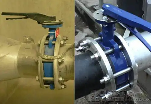 蝶阀安装说明(图)