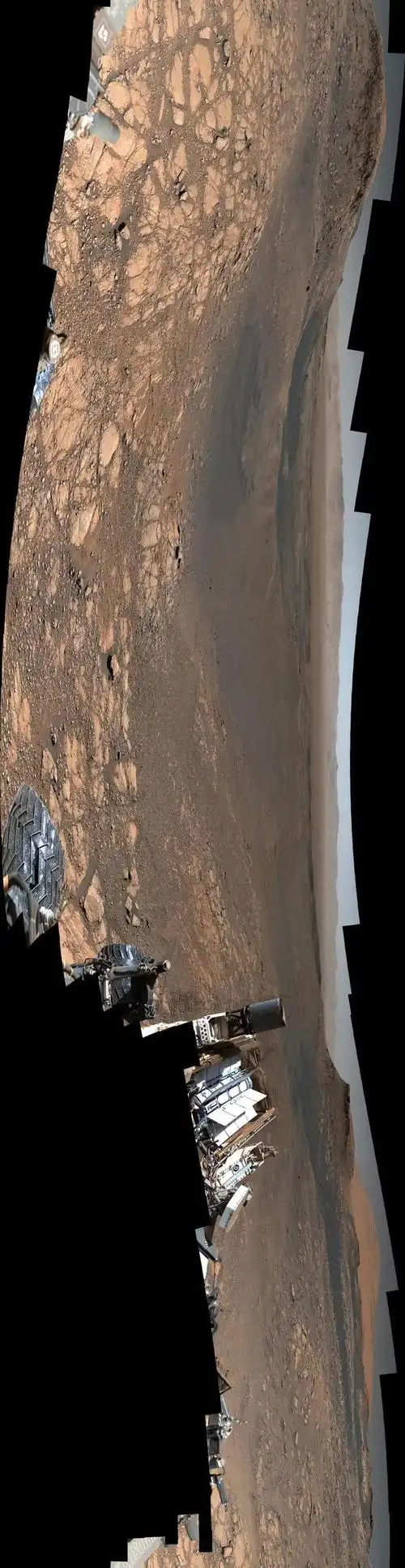 nasa公布有史以来最清晰的火星全景照片
