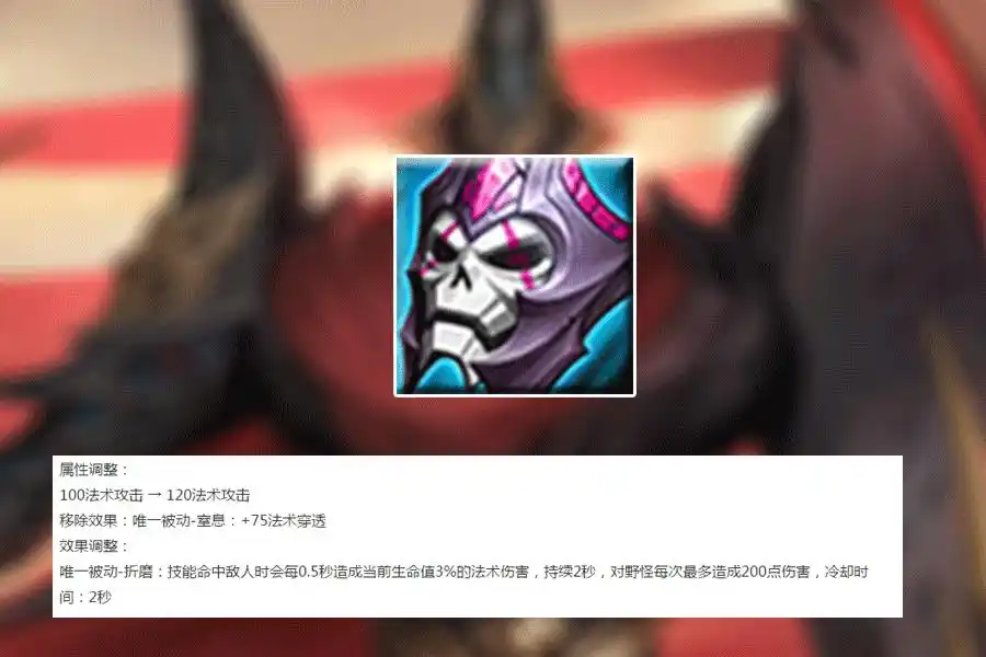 王者荣耀在近期的体验服更新中,对当前版本部分法师装备来了一次大