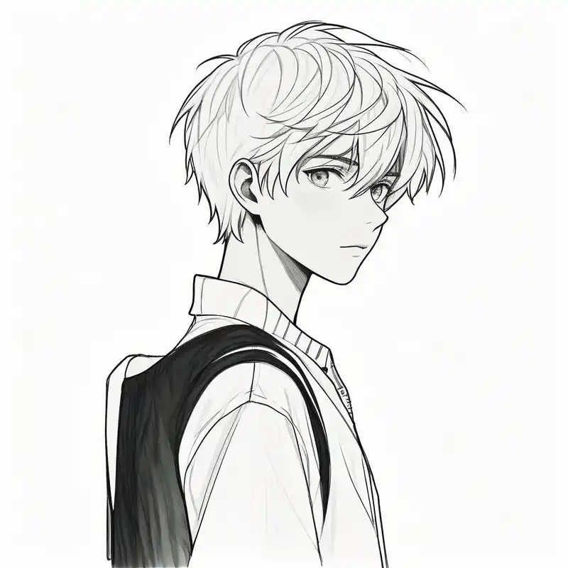 96 酷炫男生绘画头像精选