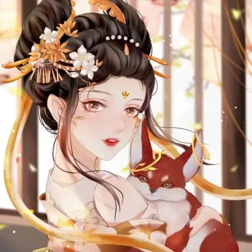 仙气古风动漫女生头像近城远山都是人间