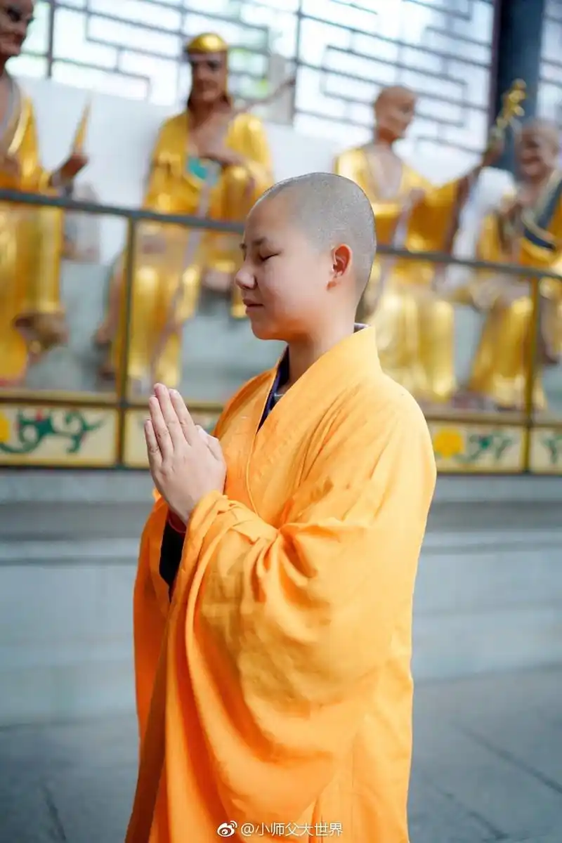 初入佛门,如何拜佛?今因缘际会,即拍一组拜佛姿势图解.