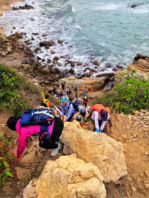 东西冲海岸线穿越