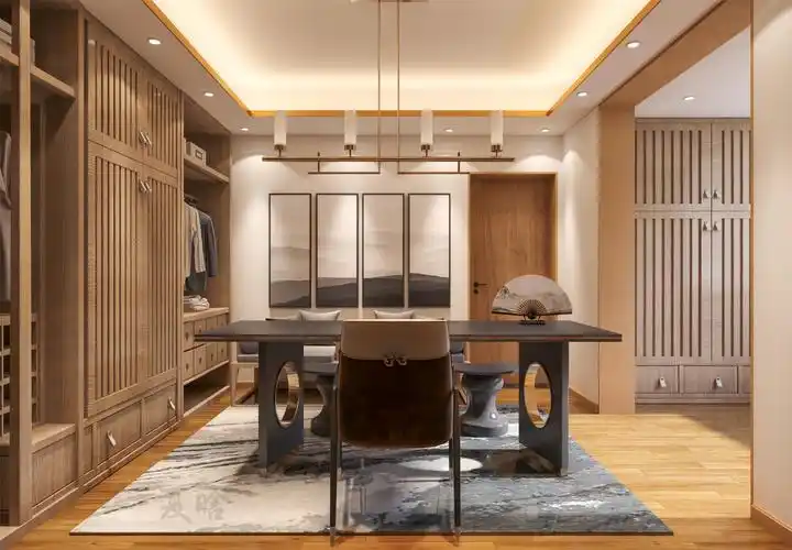 新中式禅意风|原木宁静生活_宣传推广_室内设计联盟 - powered by