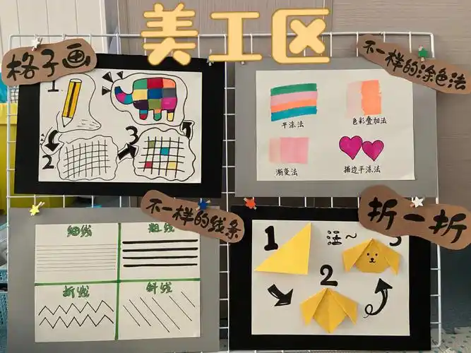 美工区环创幼儿园中大班