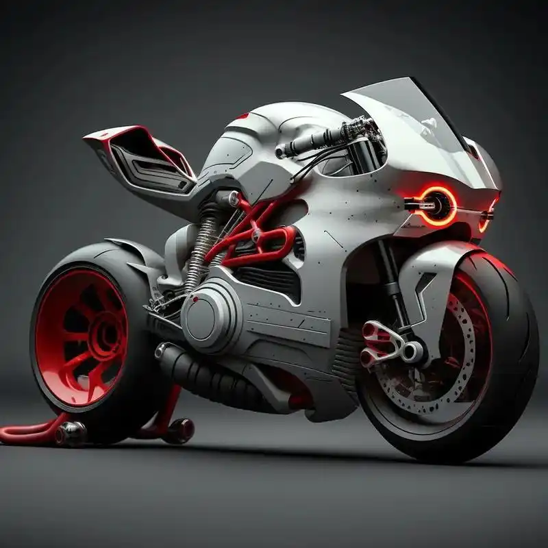 炫酷机车设计.未来科幻,帅就完事了#机车设计#炫酷机车#科幻 - 抖音