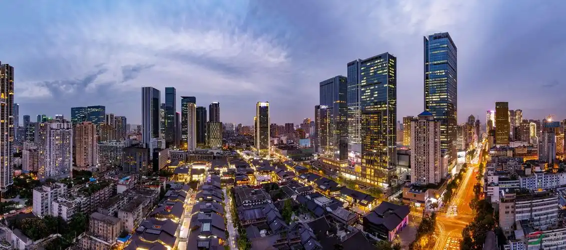 成都远洋太古里全景