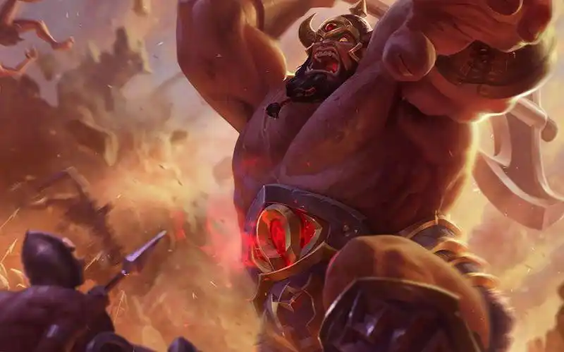 英雄联盟皮肤鉴赏塞恩武仙座海格力斯