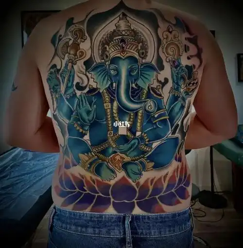 象头神  #传统文化  #紋身  #我的纹身分享  #纹身师