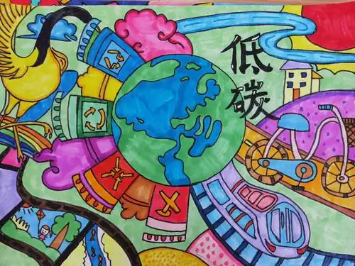 其它 2020年城南学校低碳生活绘画作品获奖作品 写美篇一等奖 二等奖