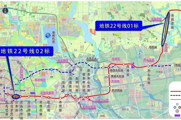 再迎新进展地铁22号线力争2025年具备通车条件