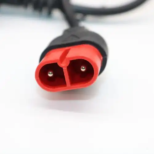 定制电动车台铃充电口充电器线台铃云插座充电孔充电线插转换头台铃