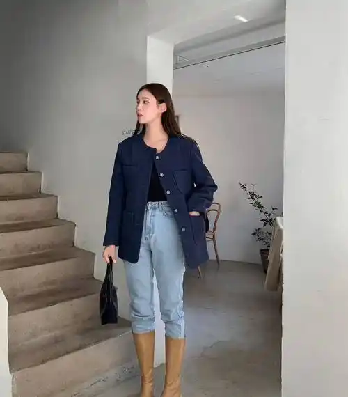 欧尼气质穿搭,这些搭配让你眼前一亮,错过要再等一年_外套_女孩子_身