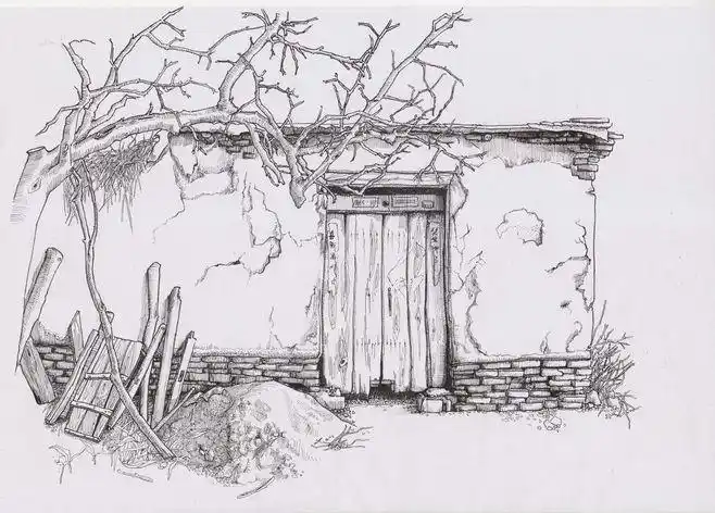 破屋- 梓薇薇_··_涂鸦王国插画