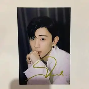 (保真)邓伦亲笔签名照,保真无印刷,亲笔签名照,送人收藏必备