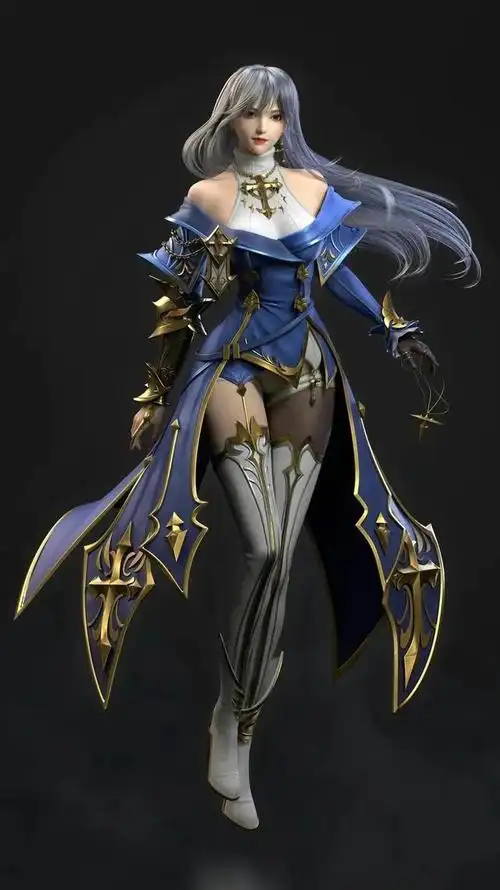 游戏动漫美女战士系列主题壁纸美图_网易订阅