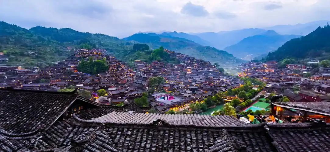 西江千户苗寨 贵州黔东南苗族侗族自治州雷山县