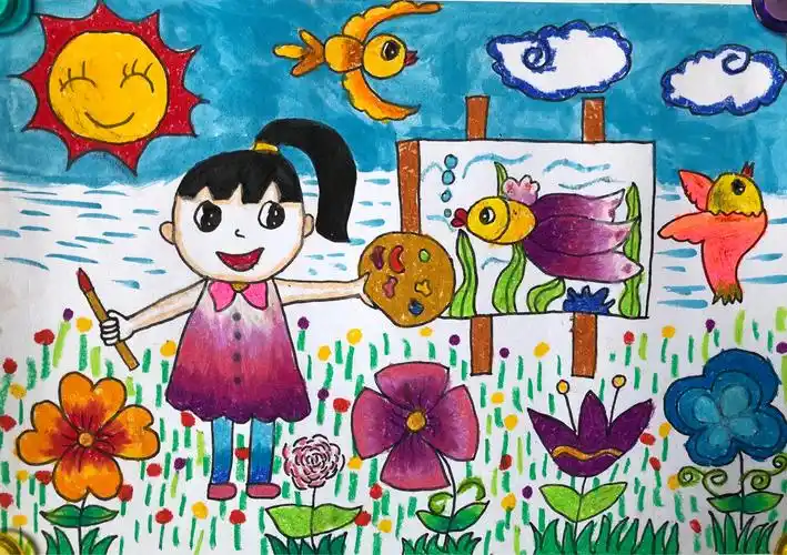 炫彩童年系列绘画比赛获奖作品展