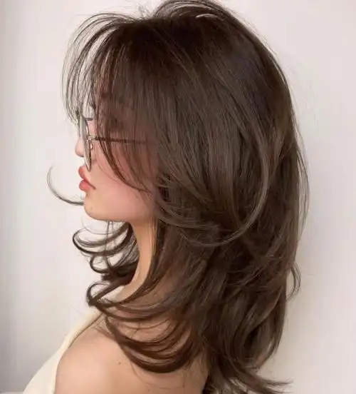 好看不老气的长发发型